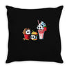 combo meal Throw Pillow