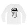 garbage ghost Long Sleeve Shirts