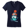 net Women's V-Neck T-Shirt