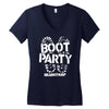 skinhead boot party Women's V-Neck T-Shirt