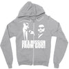 the blues brothers inspired on a mission from god funny Zipper Hoodie