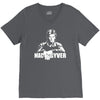 mac gyver schwarz V-Neck Tee