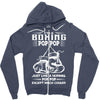 I'm A Boxing Pop Pop... Zipper Hoodie