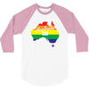 Vote Yes-Australia Marriage Equality 3/4 Sleeve Shirt