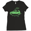 drive by Ladies Fitted T-Shirt