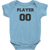 player 00 Baby Onesie