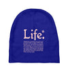 life  available for a limited time only Baby Beanies