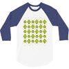 reduce, reuse, reargyle 3/4 Sleeve Shirt