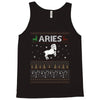aries  christmas ugly sweater Tank Top