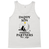 daddy and son fishing partners for life Tank Top