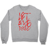 let love rule Crewneck Sweatshirt