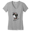 HALLOWEEN Women's V-Neck T-Shirt