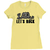 let's rock Ladies Fitted T-Shirt