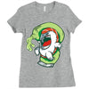 salmon likes wasabi Ladies Fitted T-Shirt