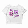 best friends Crop Top