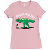 hugasaurus rex Ladies Fitted T-Shirt