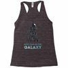 best dad in the galaxy Racerback Tank