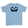 evil pumpkin face halloween costume Youth Tee
