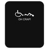 oh crap funny Mousepad