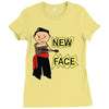new face Ladies Fitted T-Shirt