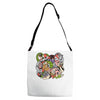 daily drawing Adjustable Strap Totes