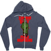 zombie day Zipper Hoodie