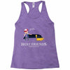 best friends forever Racerback Tank