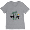 Daddy's Hiking Buddy V-Neck Tee