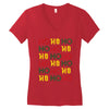 ho ho ho Women's V-Neck T-Shirt