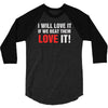 i will love it if we beat them 3/4 Sleeve Shirt
