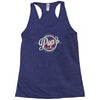pop's barber shop Racerback Tank