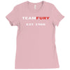 team fury Ladies Fitted T-Shirt