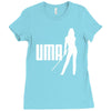 kill bill   uma   tv   cult  inspired film Ladies Fitted T-Shirt