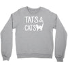 tats &amp; cats Crewneck Sweatshirt