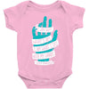 not what i am Baby Onesie