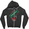 zombies soylent green Zipper Hoodie