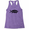 evolve t shirt small funny evolution science atheist darwin atheism fi Racerback Tank