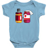 pb&amp;j wedding Baby Onesie