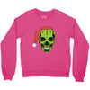 santa clous skeleton Crewneck Sweatshirt