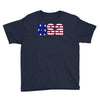american freedom flag Youth Tee