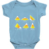 candy corn are triangles Baby Onesie