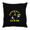 johnny's gym Throw Pillow