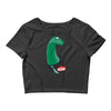 my name is apatosaurus Crop Top