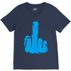 fuck size V-Neck Tee