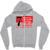funny  7 words for marriage, ideal gift, birthday present Zipper Hoodie