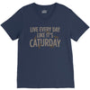 live every day like it's caturday V-Neck Tee
