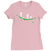 aliens Ladies Fitted T-Shirt