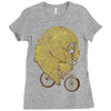 bear safety Ladies Fitted T-Shirt