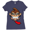 monkey (2) Ladies Fitted T-Shirt