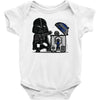 robotic trashcan Baby Onesie
